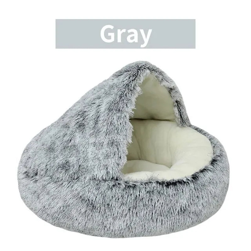 2-in-1 Plush Pet Bed