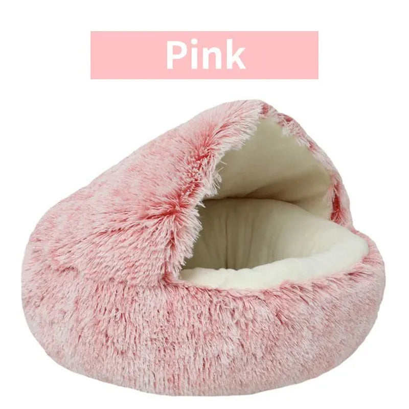 2-in-1 Plush Pet Bed