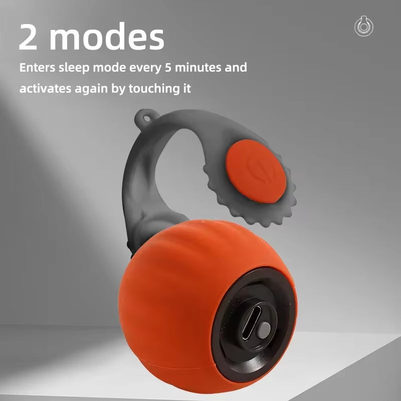 Smart Rolling Cat Toy with Faux Tail