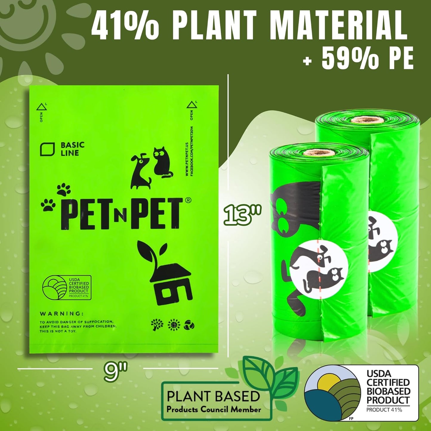 Pet n Pet Poop Bag Rolls