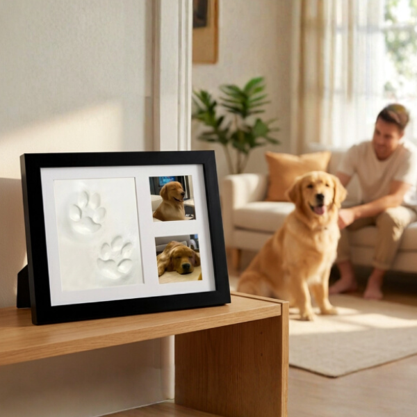 DIY Pawprint Frame