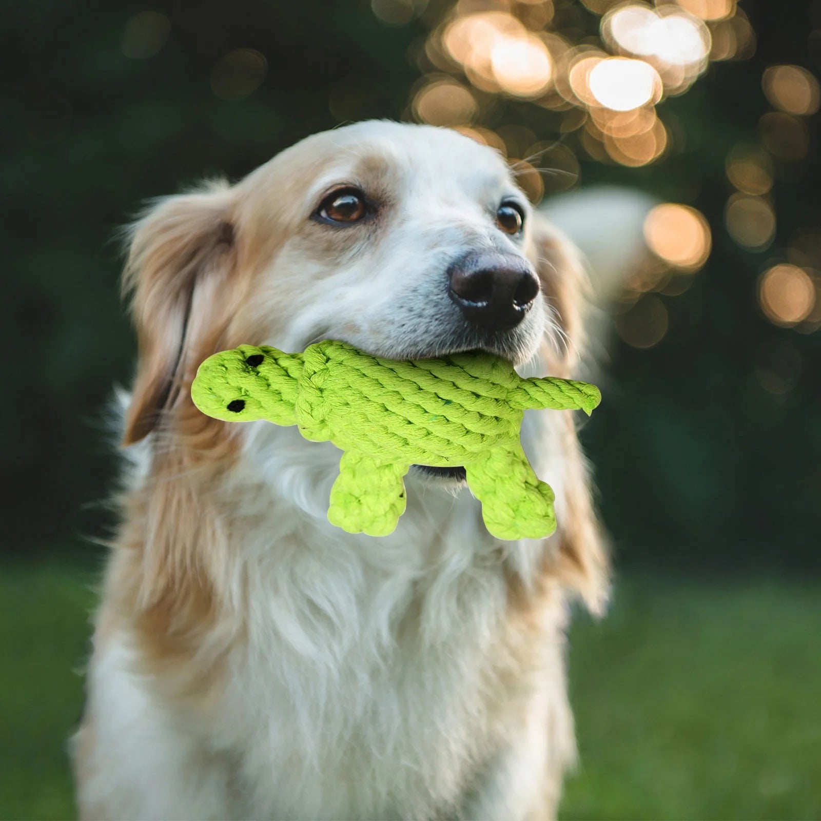 Turtle Rope Chew Toy