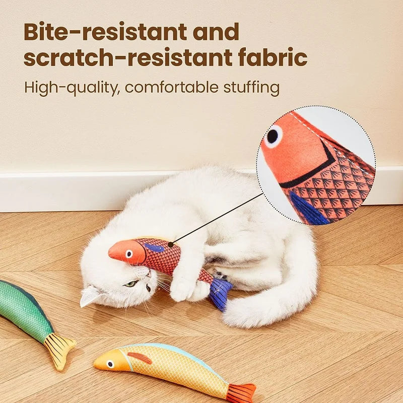 WiggleWhiskers Plush Fish