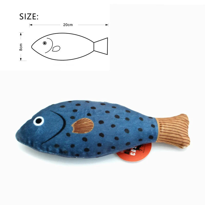 WiggleWhiskers Plush Fish